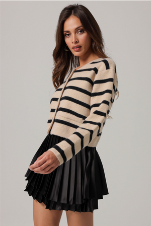 Benni Stripe Cardigan