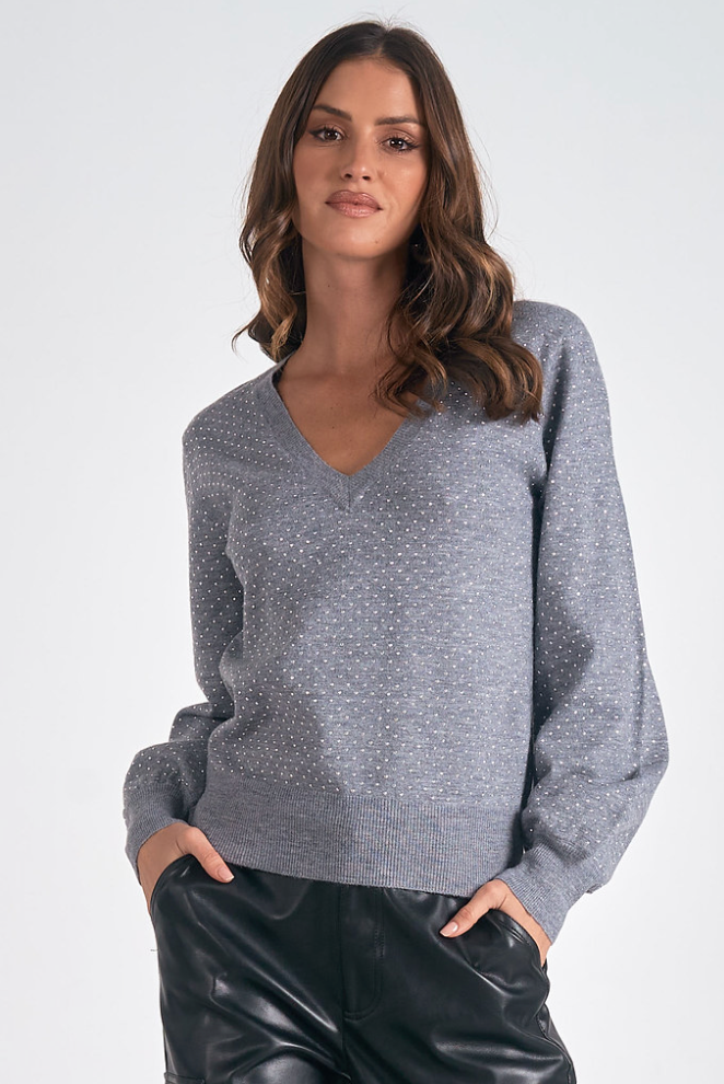 Priscilla V-Neck Sweater