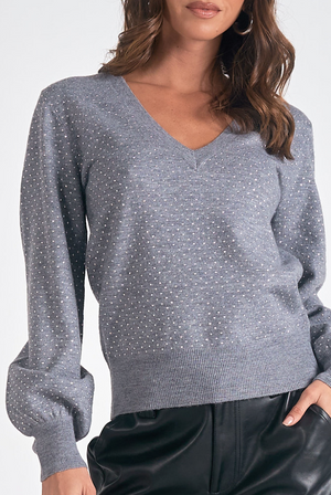 Priscilla V-Neck Sweater