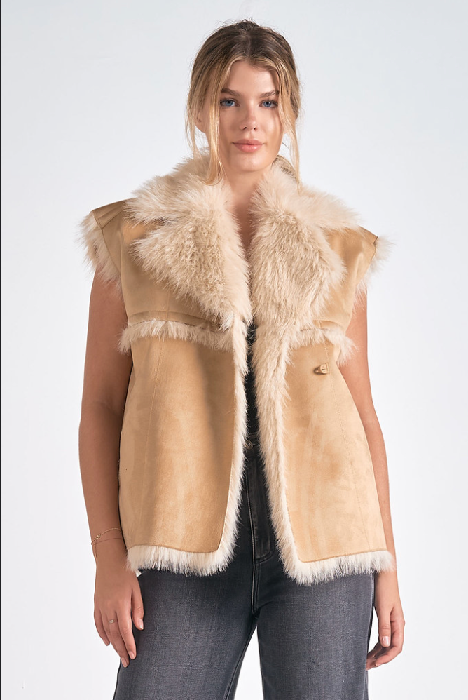 Aspen Faux Fur Vest