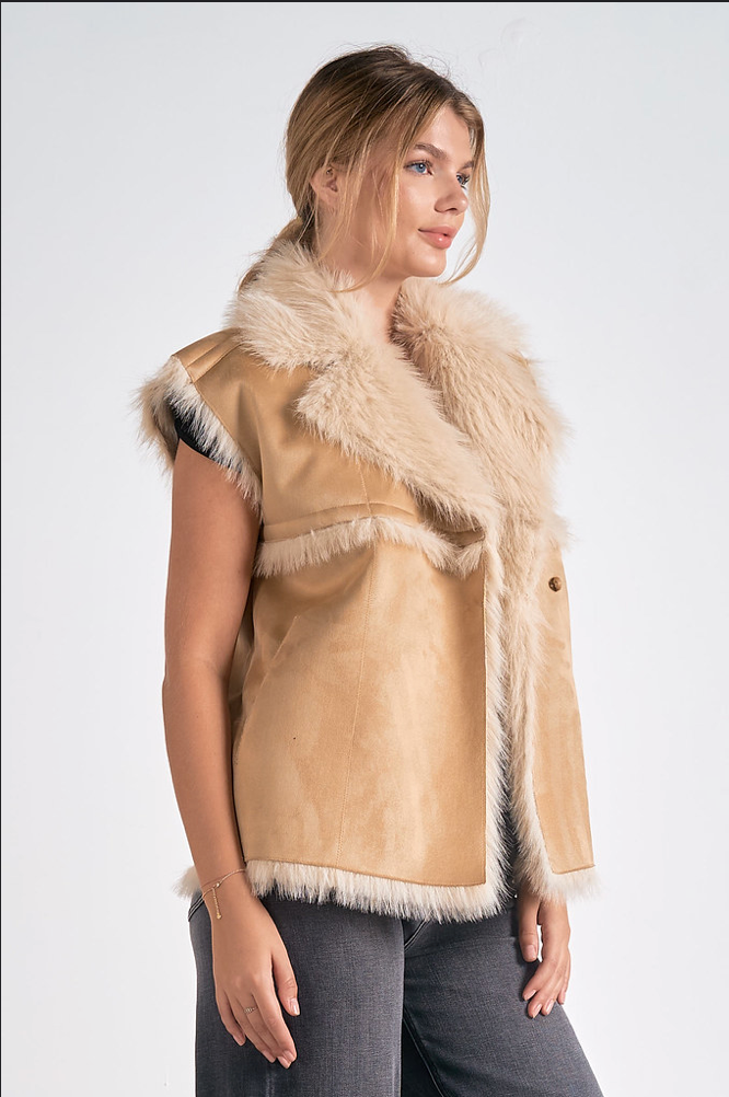 Aspen Faux Fur Vest