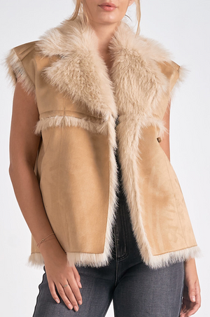 Aspen Faux Fur Vest