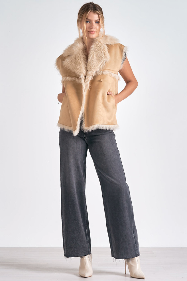 Aspen Faux Fur Vest