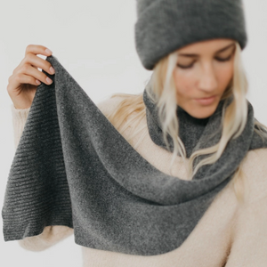 Cassidy Cashmere Wrap and Beanie Duo