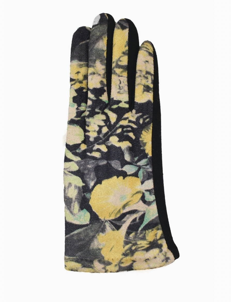 Floral Texting Gloves