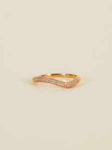 Pave Wave Ring