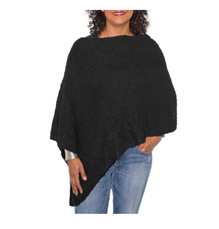 Boucle Poncho Wrap