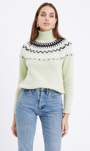 Rita Mock Neck Sweater