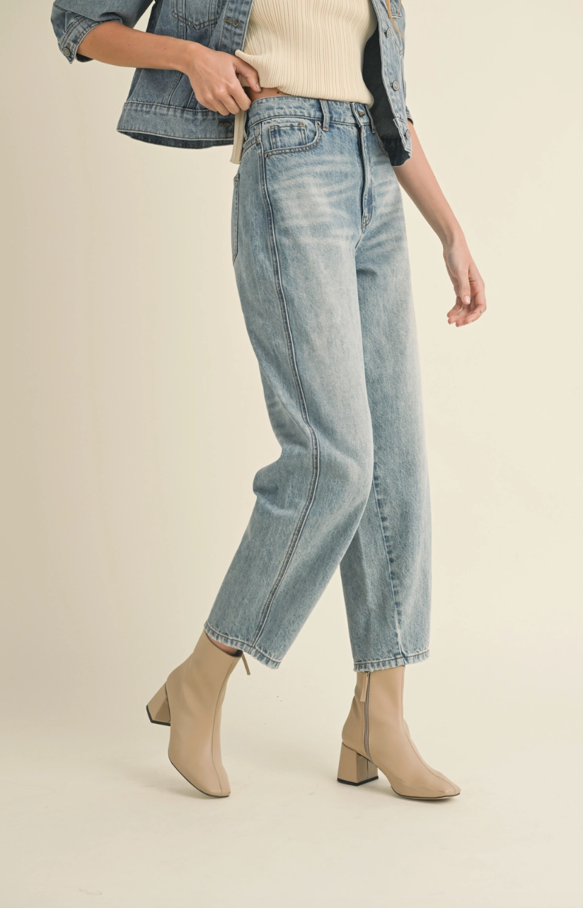 Muse Barrel Denim Pants