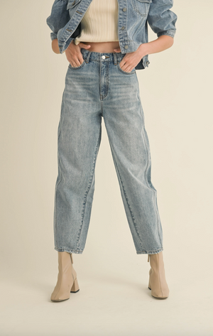 Muse Barrel Denim Pants