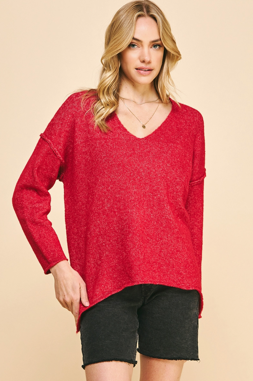 Super Soft V-Neck Sweater