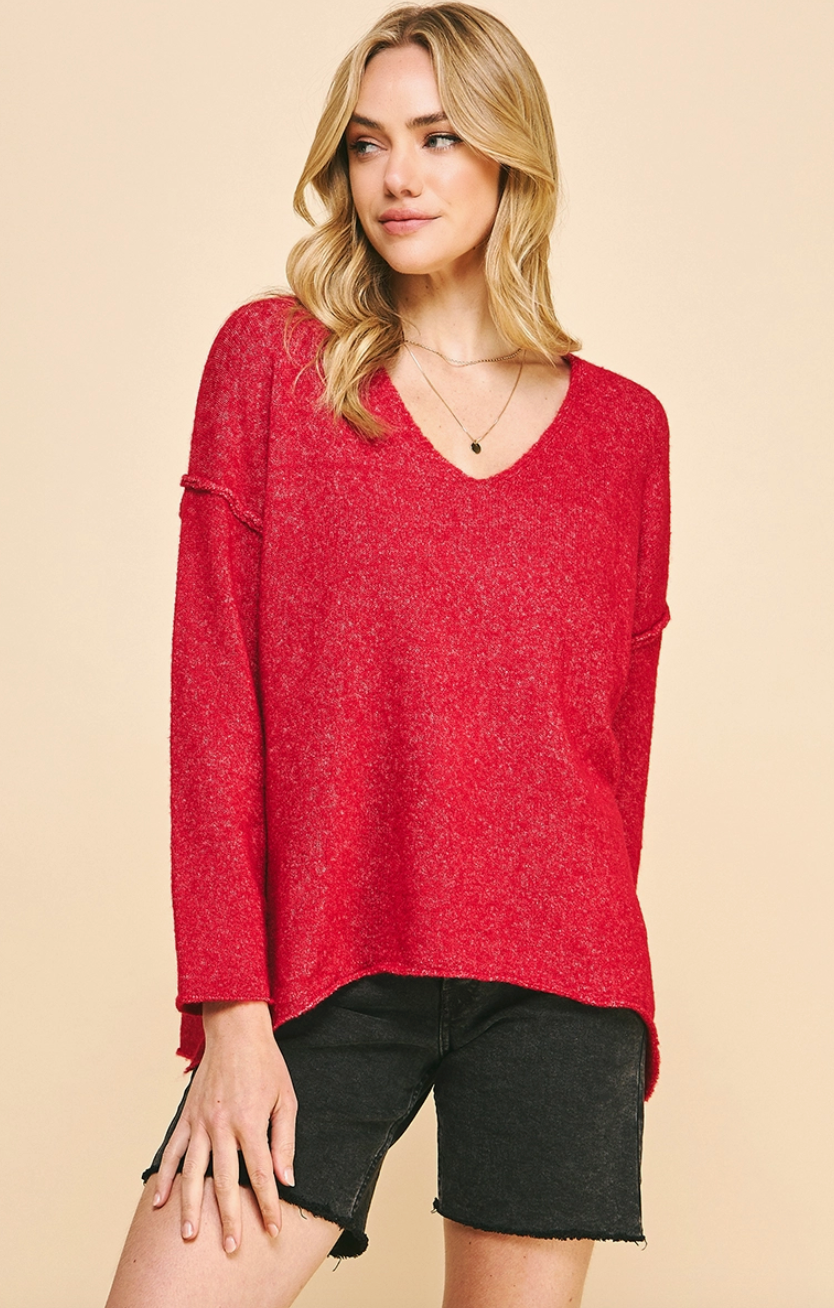 Super Soft V-Neck Sweater