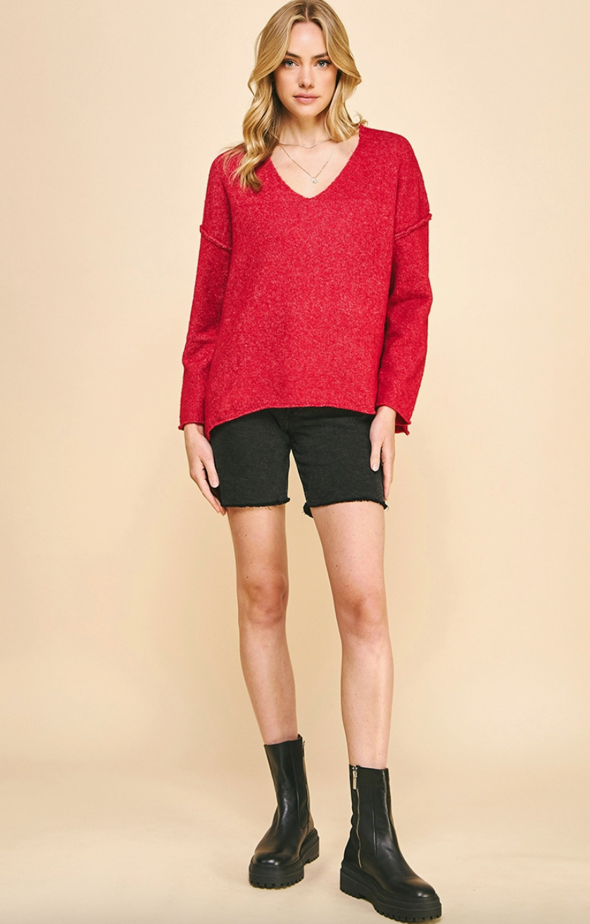 Super Soft V-Neck Sweater