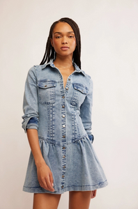 Roadhouse Mini Denim Dress