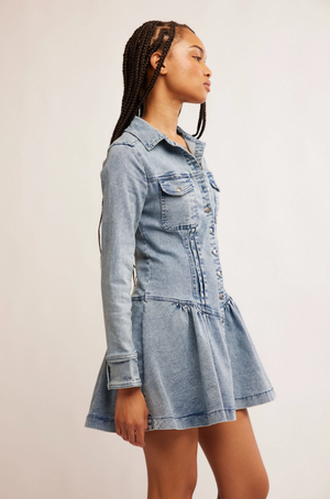 Roadhouse Mini Denim Dress