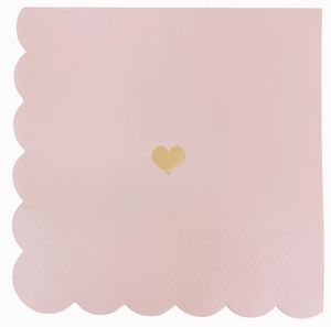 Heart Cocktail Napkins