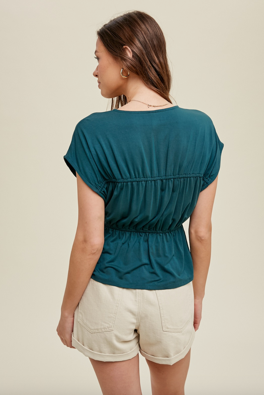 Dolman Drawstring Top