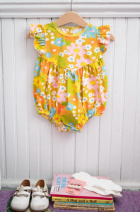 Baby Girls' Flutter Romper