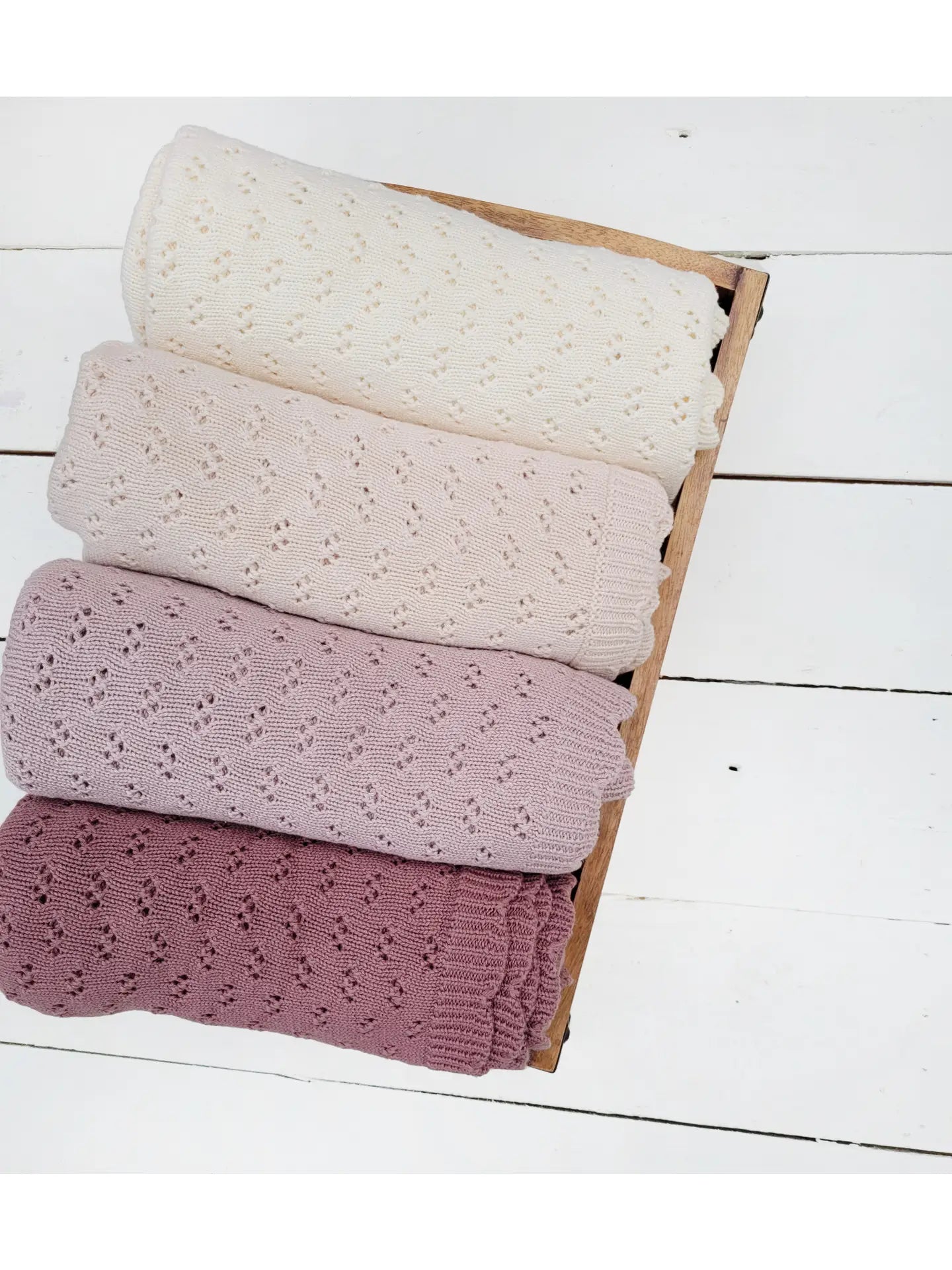 Baby Knitted Cotton Blanket