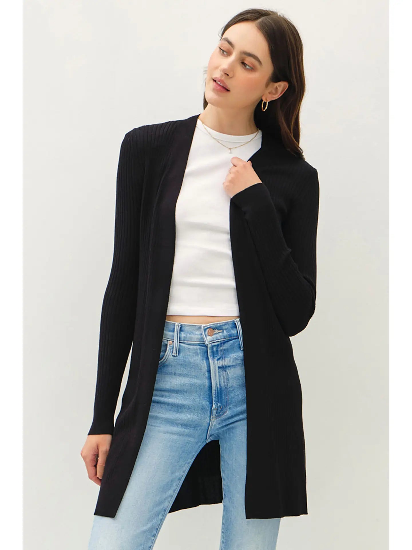 Duster Open Cardigan