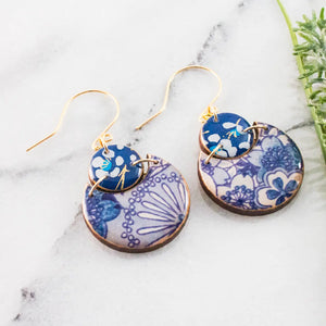 Double Circle Earrings