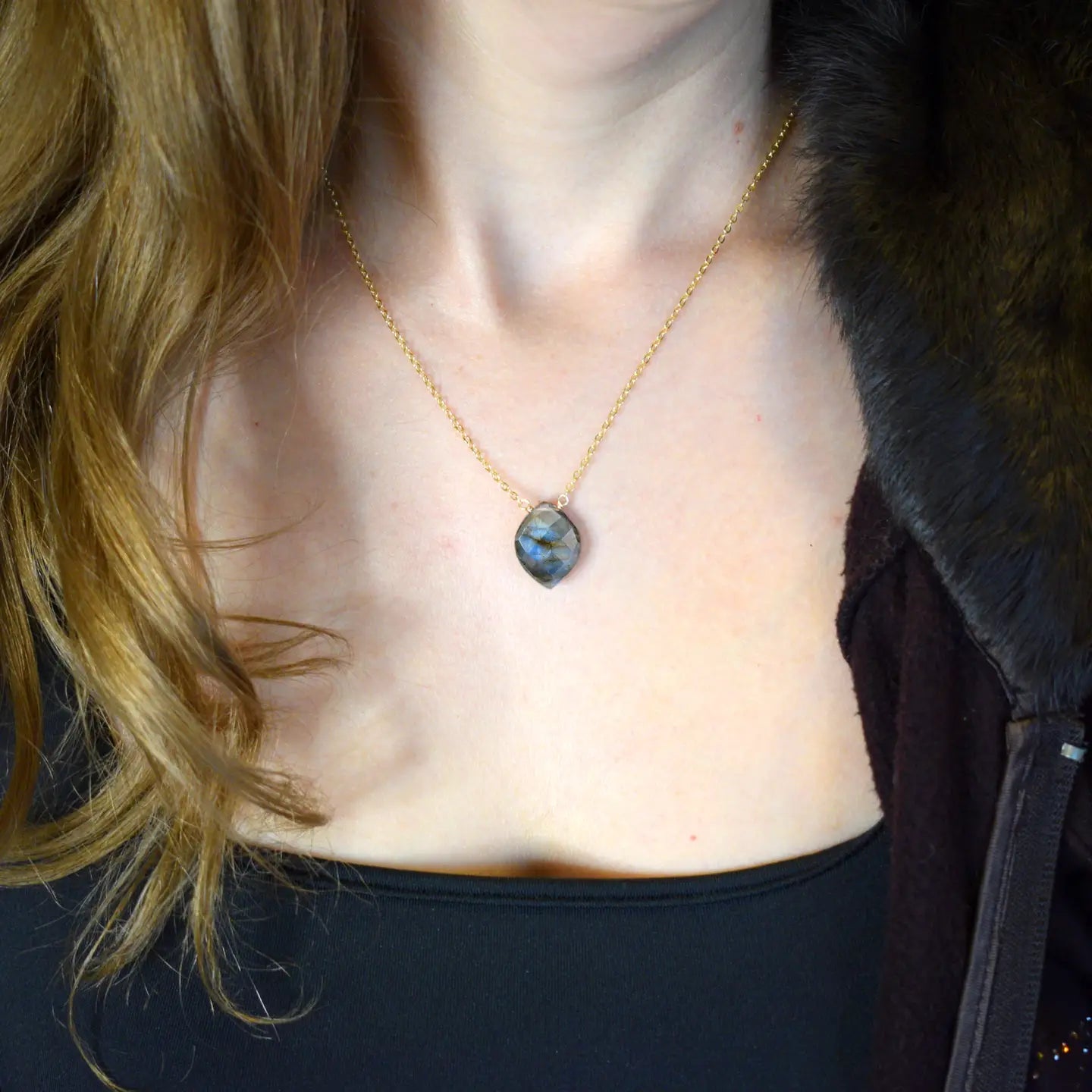 Aurora Labradorite Necklace