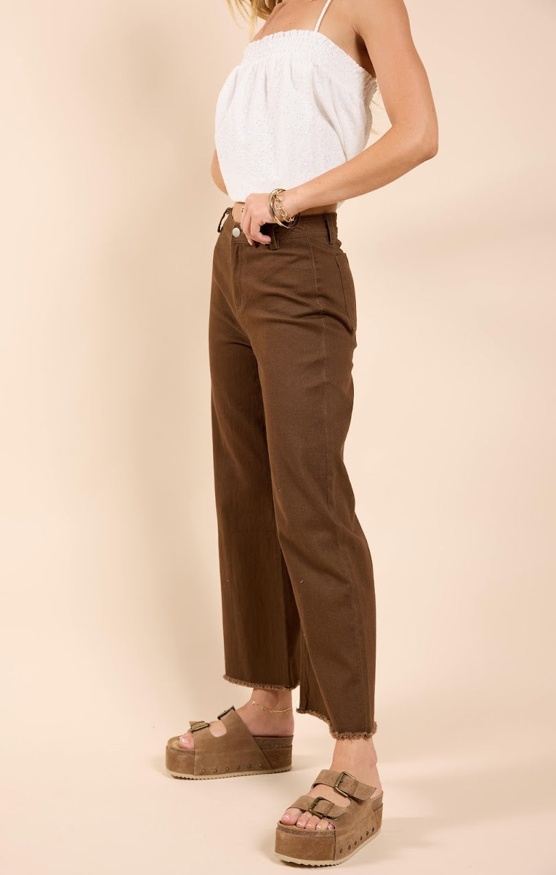 Clear Eyes Wide Leg Pant