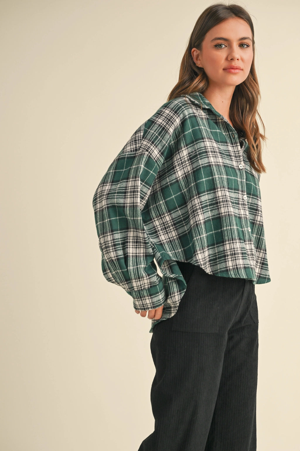 Multi Plaid Buttondown Shirt