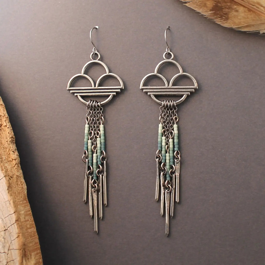 Rain Fringe Earrings