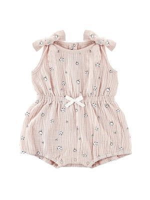 Blossom Tie Shoulder Romper