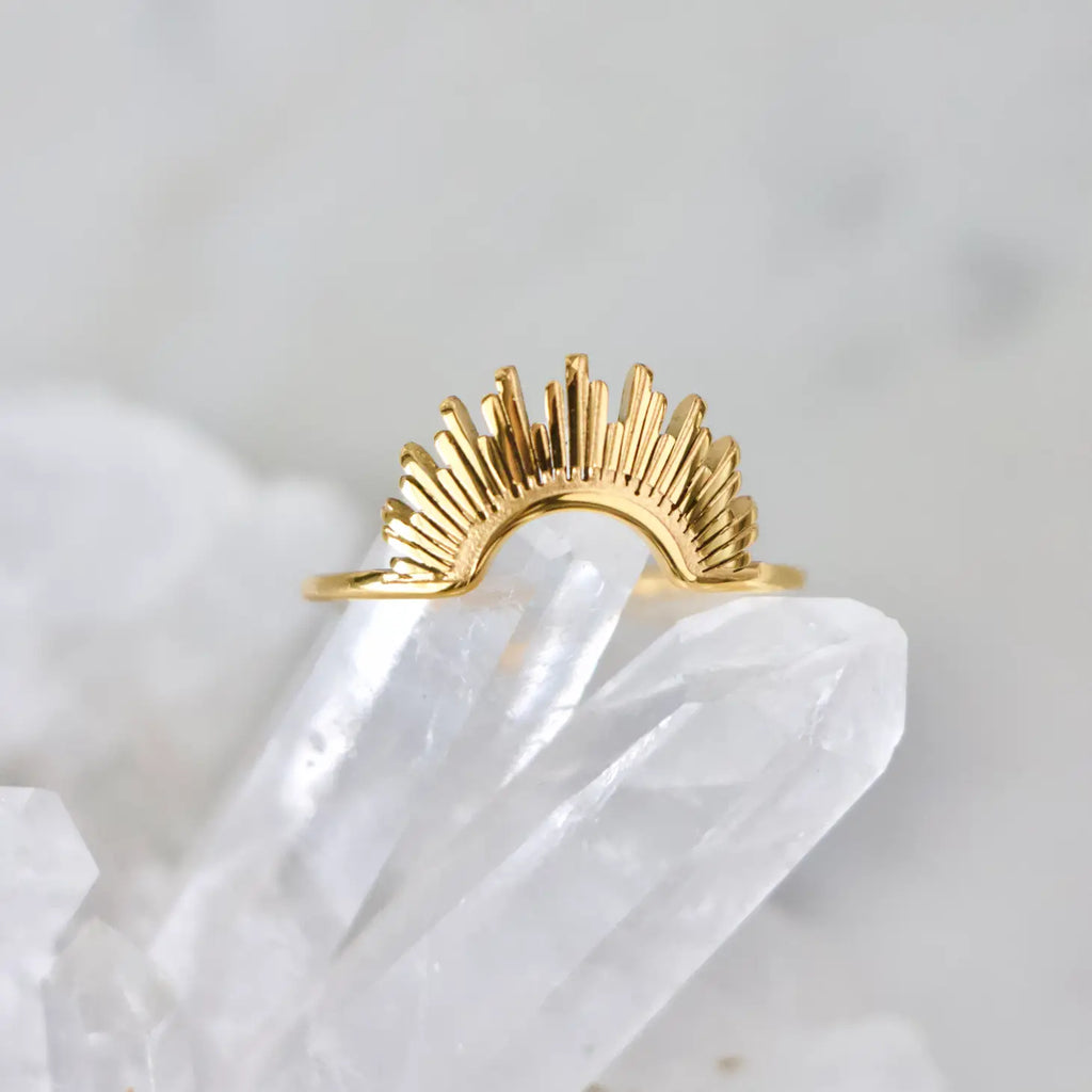 Sun Shine Stack Ring