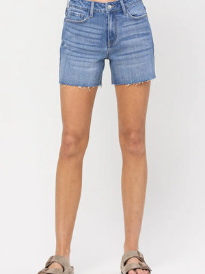 High Rise Mom Shorts