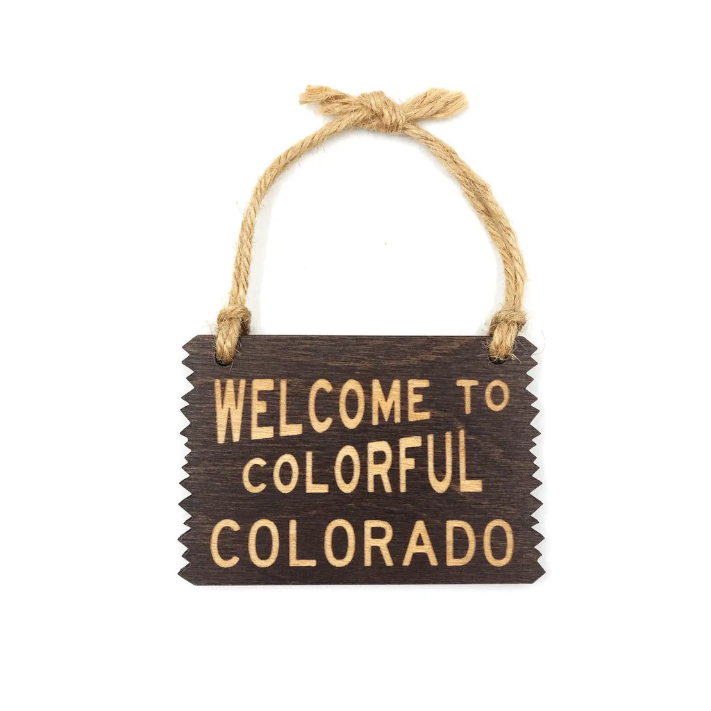 Colorful Colorado Sign