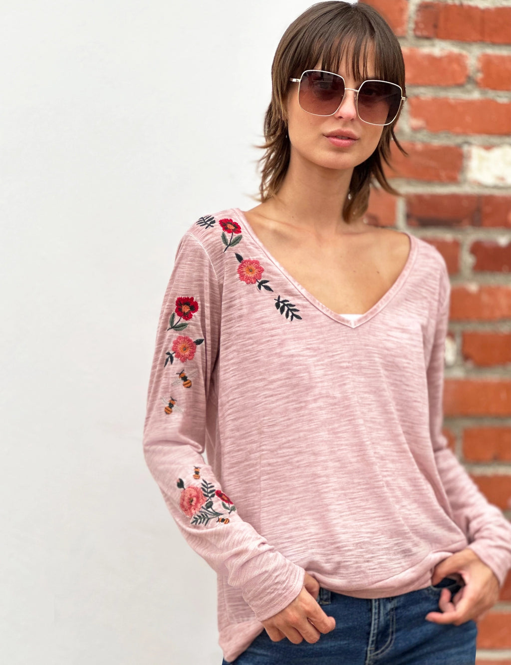 Flower Power Long Sleeve Tee