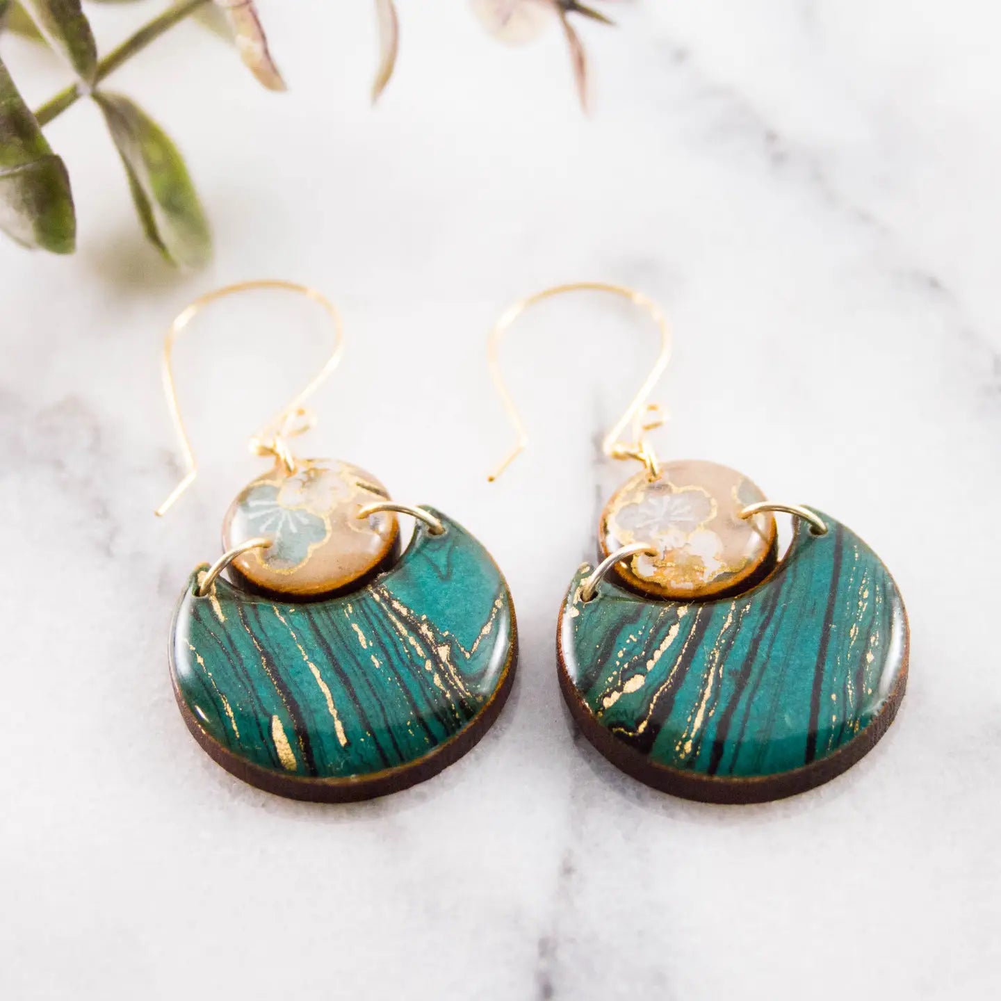 Double Circle Earrings