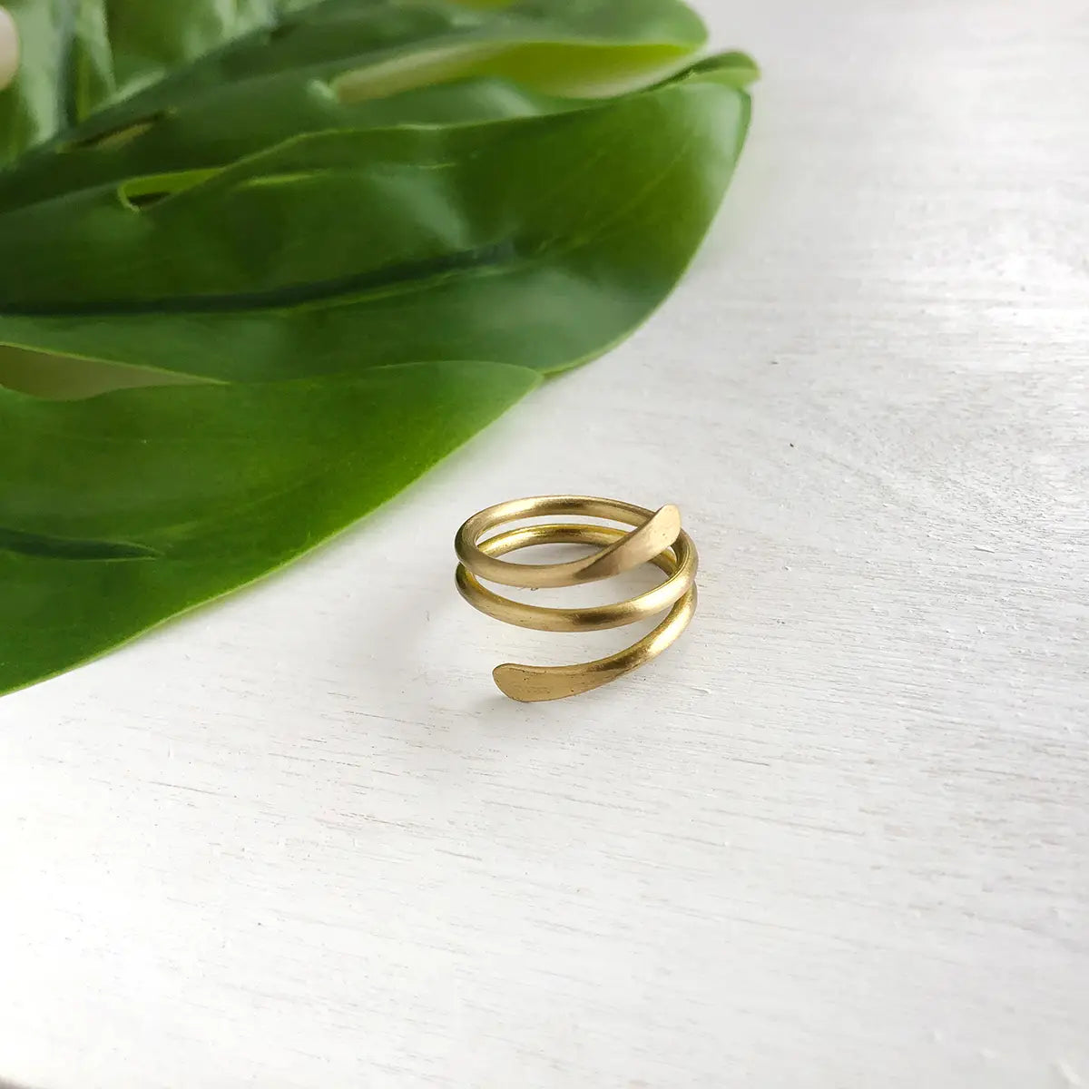 Coiled Wrap Ring