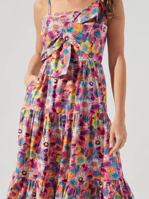 Zahara Floral Poplin Dress