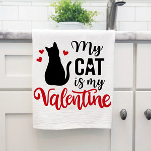 My Valentine Tea Towel